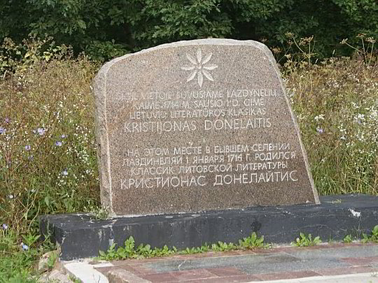 K.Donelaičio gimtinėje veši piktžolynai. K.Donelaičio gimtinėje veši piktžolynai.